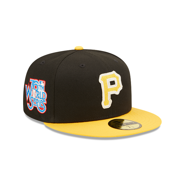 Black Pittsburgh Pirates 76th World Series Letterman New Era Fitted –  Exclusive Fitted Inc.