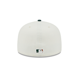Off White Houston Astros Outdoor Patch Dark Green Visor Toast Bottom 59FIFTY Fitted
