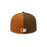 Split Florida Marlins Rust Orange Bottom 1997 World Series Side Patch New Era 59Fifty Fitted