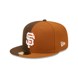 Split San Francisco Giants Rust Orange Bottom 2012 World Series Side Patch New Era 59Fifty Fitted