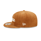 Tan Houston Astros Corduroy Script Green Bottom New Era 9Fifty Snapback