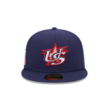Navy Blue USA Gray Bottom 2023 World Baseball Classic New Era 59Fifty Fitted