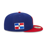 Royal Blue Dominican Republic Red visor Gray Bottom 2023 World Baseball Classic New Era 59Fifty Fitted
