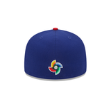 Royal Blue Dominican Republic Red visor Gray Bottom 2023 World Baseball Classic New Era 59Fifty Fitted