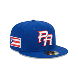 Royal Blue Puerto Rico Gray Bottom 2023 World Baseball Classic New Era 59Fifty Fitted