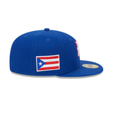 Royal Blue Puerto Rico Gray Bottom 2023 World Baseball Classic New Era 59Fifty Fitted