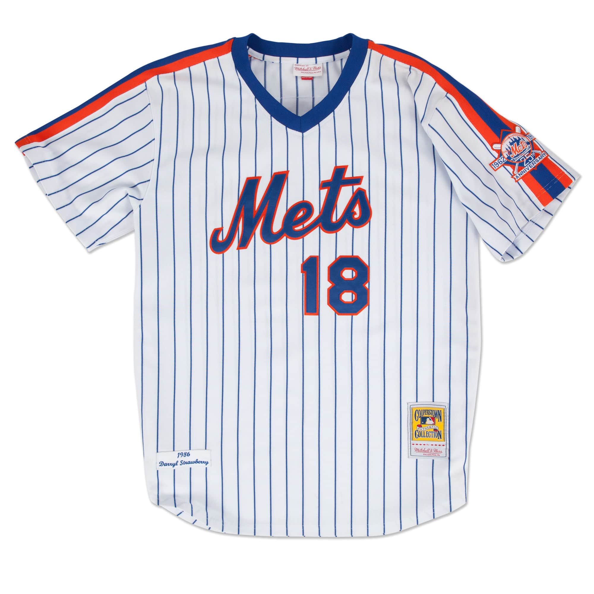 Mitchell & Ness Authentic New York Mets 1986 Darryl Strawberry