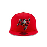 Red Tampa Bay Buccaneers New Era Super Bowl LV Side Patch Basic 9FIFTY Snapback