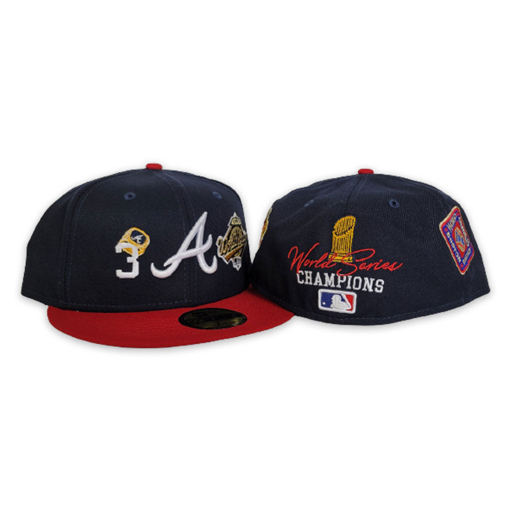 New Era Atlanta Braves 2021 World Series Champions 59FIFTY Fitted Hat