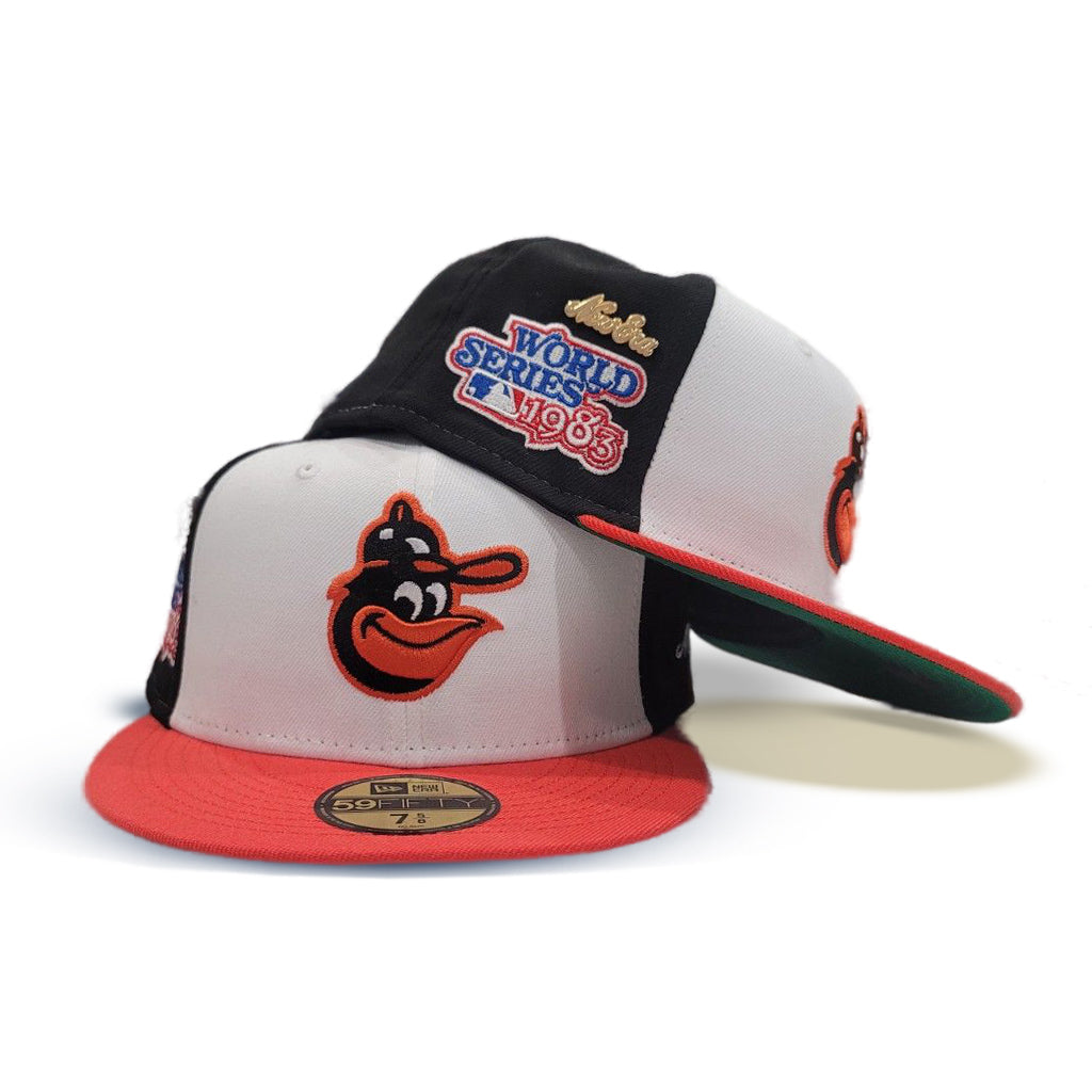 Baltimore Orioles Green Bottom 1983 World Series Side Patch 59FIFTY DAY  New Era 59Fifty Fitted