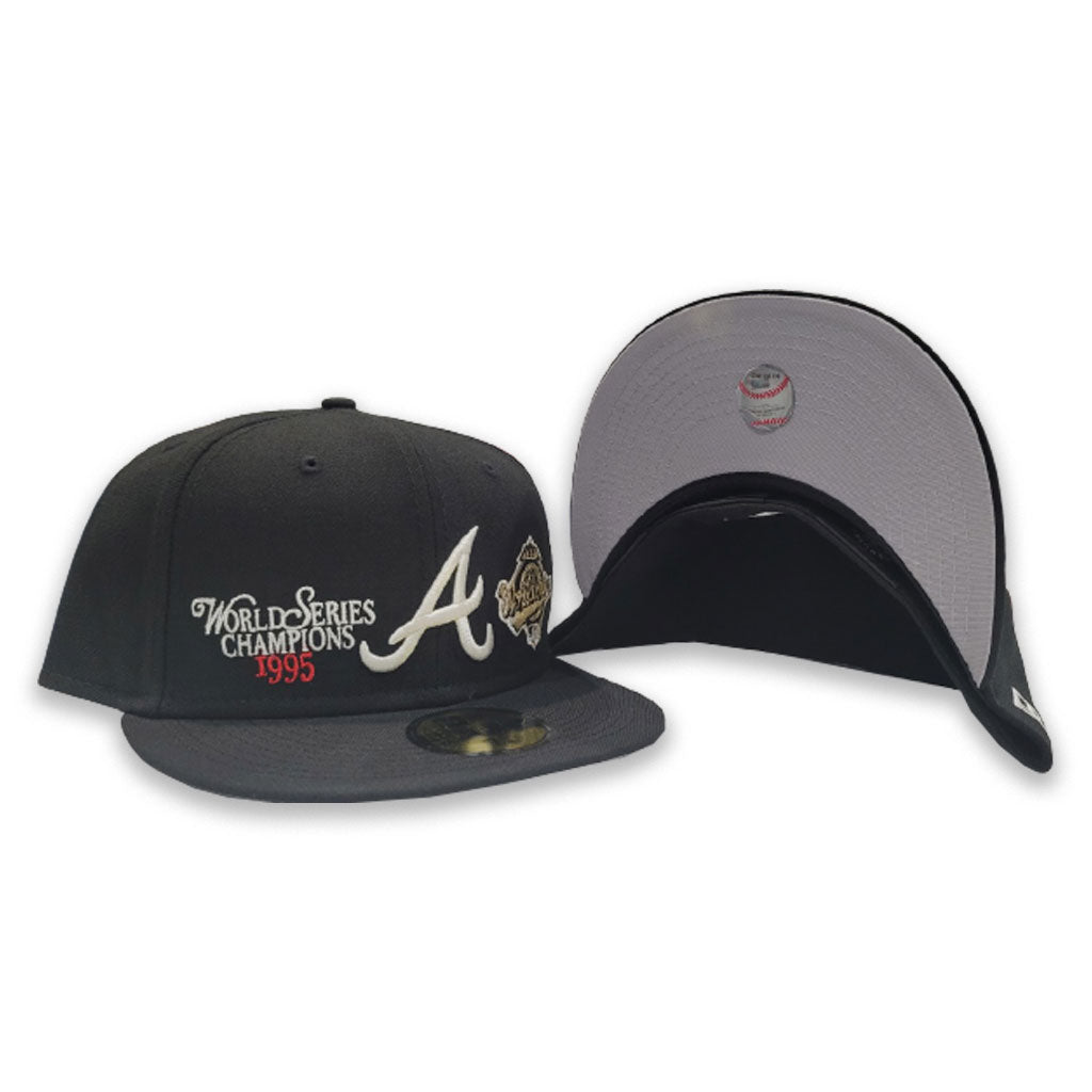 Atlanta Braves 1995 World Series Black 59FIFTY Fitted Cap