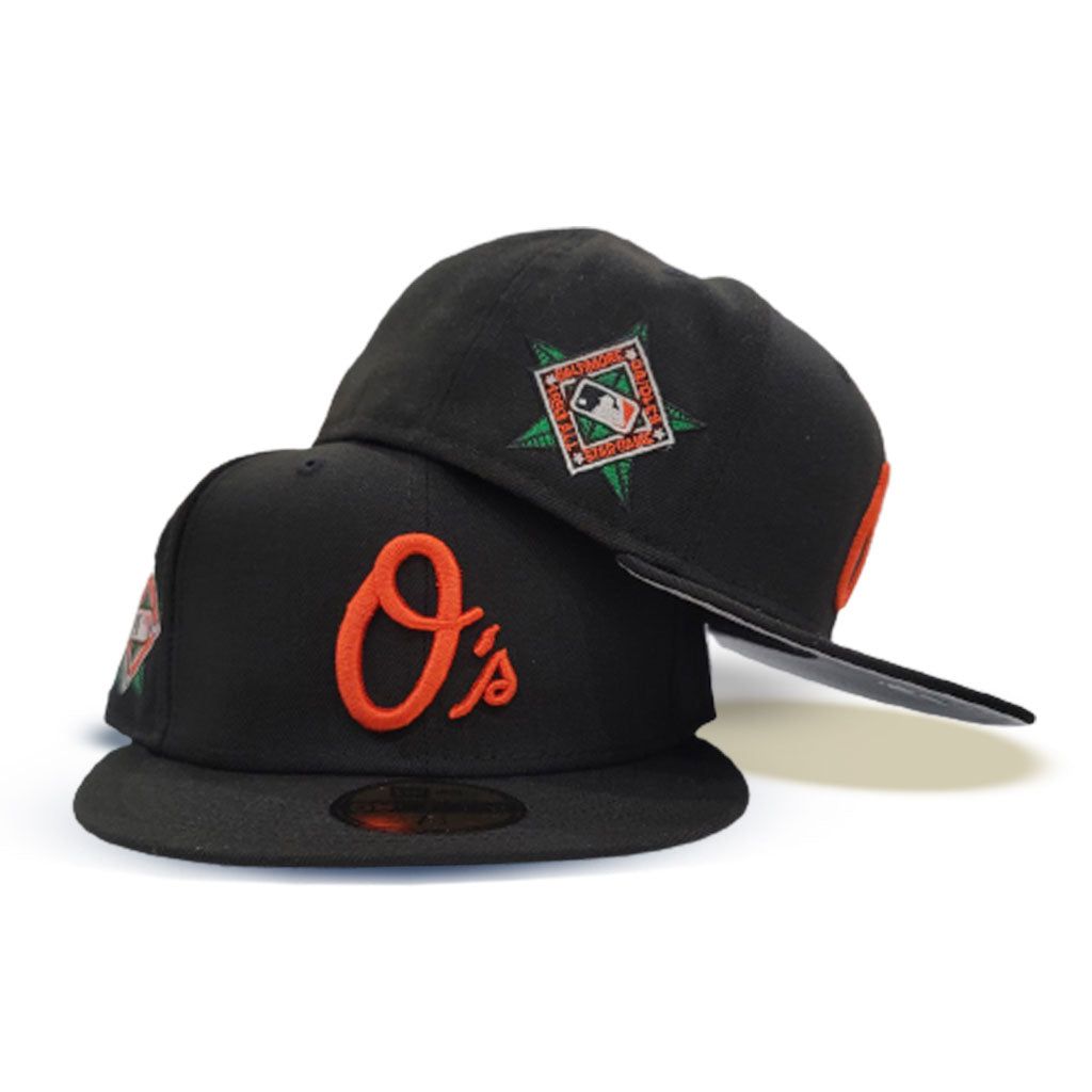 Baltimore orioles fitted hat side patch Clearance