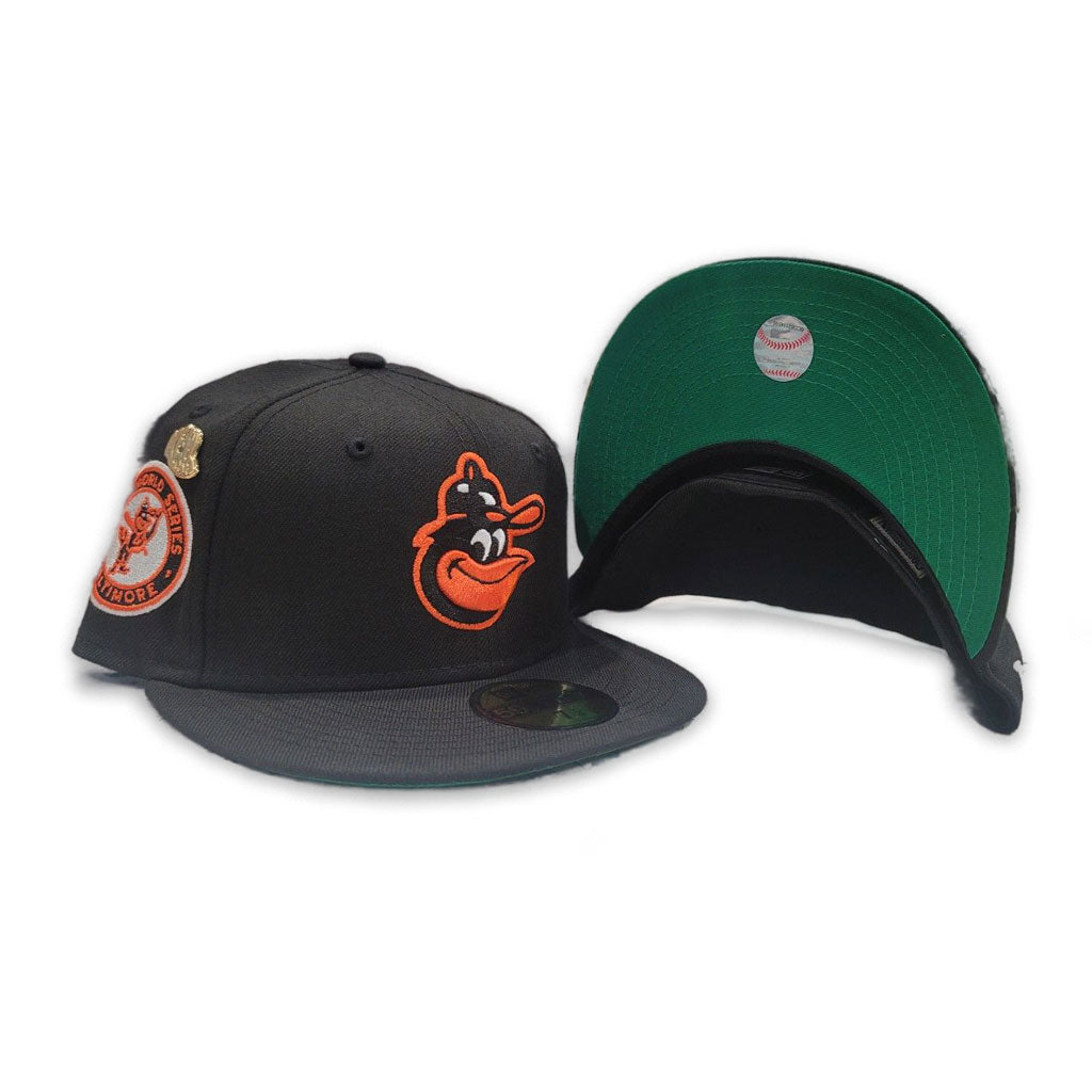 Baltimore orioles fitted hat side patch Clearance