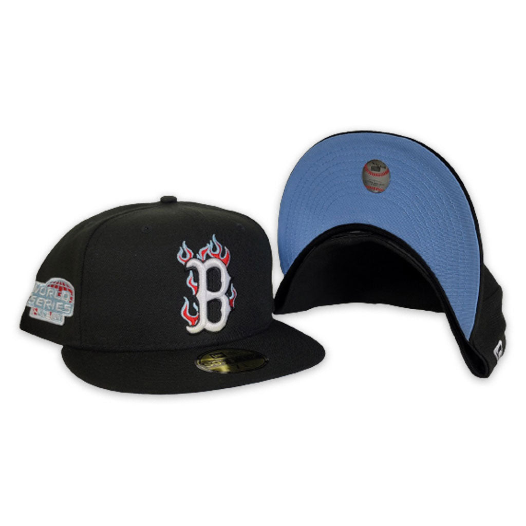 Boston Red Sox Fitted New Era 59FIFTY 'B' Logo Storm Charcoal Black Ca –  THE 4TH QUARTER