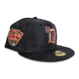 Black Camo Detroit Tigers Orange Bottom 2005 All Star Game Side Patch New Era 59Fifty Fitted
