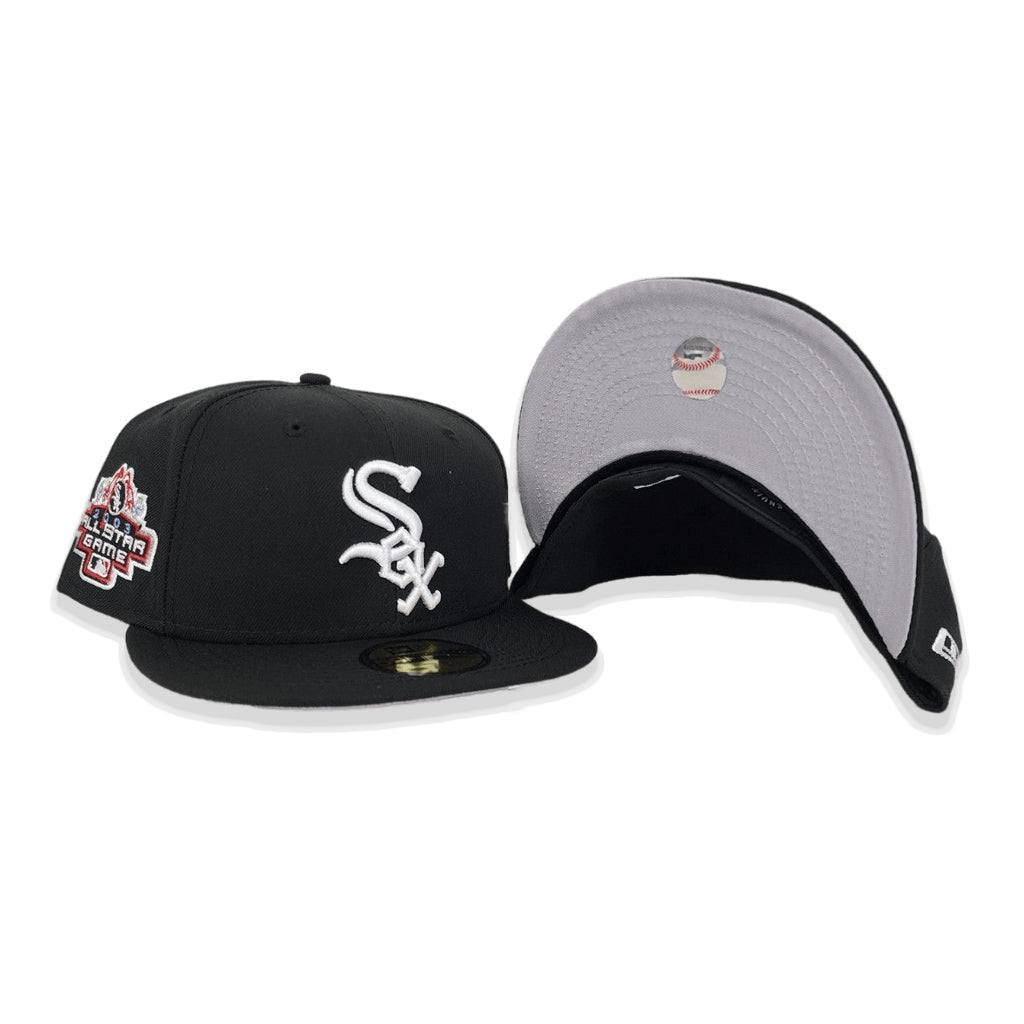 Shop New Era 59Fifty Chicago White Sox 2003 All-Star Game Patch Hat  70661884 black