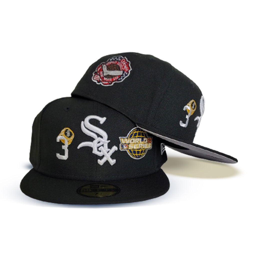 New Era White/Royal Chicago White Sox 1917 World Series Cherry Lolli 59FIFTY Fitted Hat