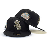 Black Chicago White Sox Botinical 2005 World Champions Side Patch Green Bottom New Era 59Fifty Fitted