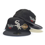 Black Chicago White Sox Gray Bottom 2005 World Series Champions New Era 59Fifty Fitted