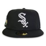 Black Chicago White Sox Green Bottom 2005 World Series Side Patch New Era 59Fifty Fitted
