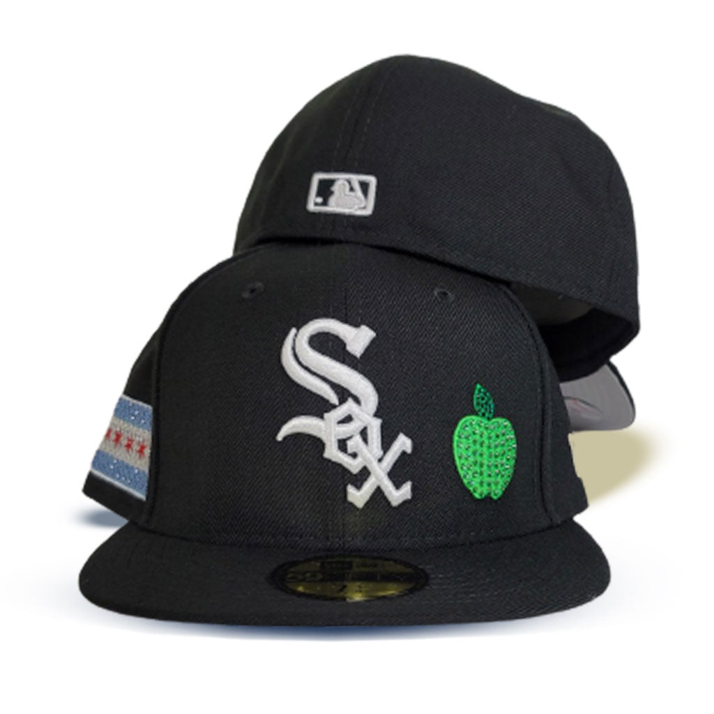 Chicago White Sox Southside City Connect Stripes Black 59Fifty