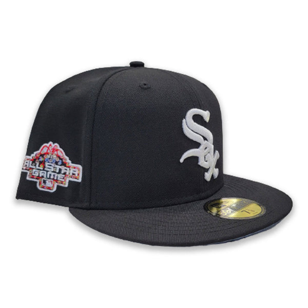 Black Chicago White Sox Icy Blue Bottom Swarovski Crystal 2003 All Sta ...