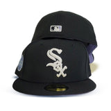 Black Chicago White Sox Lavender Bottom 2005 World Series New Era 59Fifty Pop Sweat Fitted