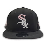 Black Chicago White Sox Paint Drip Pink Bottom 2005 World Series Side Patch New Era 9Fifty Snapback