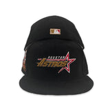 Black Corduroy Houston Astros Old Gold Bottom 35th Great Years Side Patch New Era 59Fifty Fitted