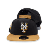 Black Corduroy New York Mets Tan Visor Gray Bottom 60th Anniversary Side Patch 9Fifty Snapback