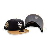 Black Corduroy New York Mets Tan Visor Gray Bottom 60th Anniversary Side Patch 9Fifty Snapback