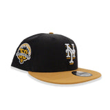 Black Corduroy New York Mets Tan Visor Gray Bottom 60th Anniversary Side Patch 9Fifty Snapback