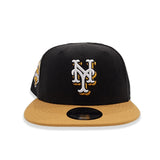 Black Corduroy New York Mets Tan Visor Gray Bottom 60th Anniversary Side Patch 9Fifty Snapback