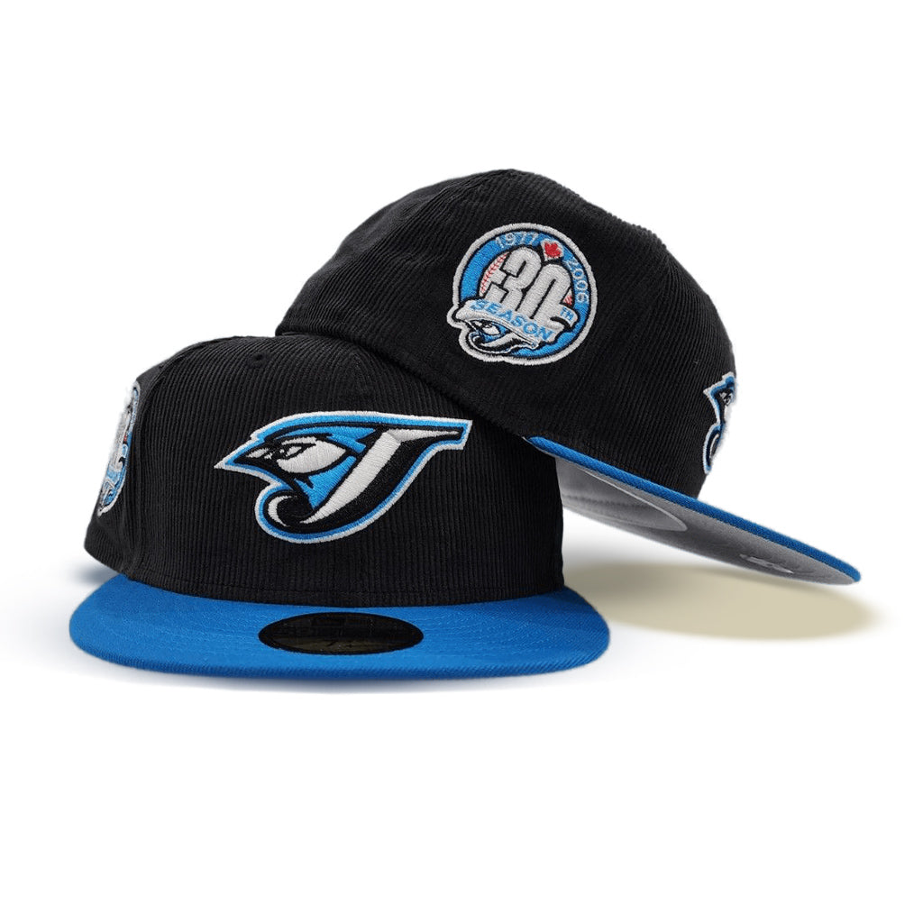 New Era Toronto Blue Jays 30th Season Black and Blue 59Fifty Fitted Cap