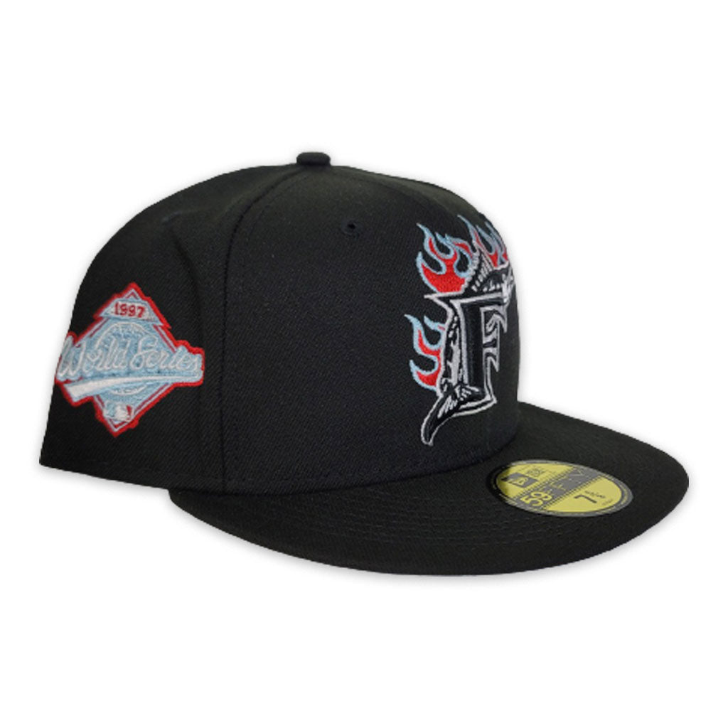 NEW ERA 1997 WS SIDE PATCH FLORIDA MARLINS FITTED HAT (BLACK) – So Fresh  Clothing