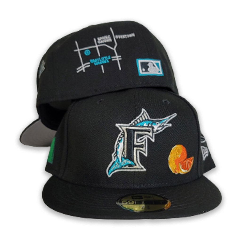 New Era Florida Marlins City Transit Pack 59Fifty Fitted Cap