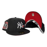 Black Heart New York Yankees Red Bottom 2000 Subway Series New Era 59Fifty Fitted