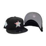 Black Houston Astros Gray Bottom 2017 World Series Side Patch Color Pack New Era 9Fifty Snapback