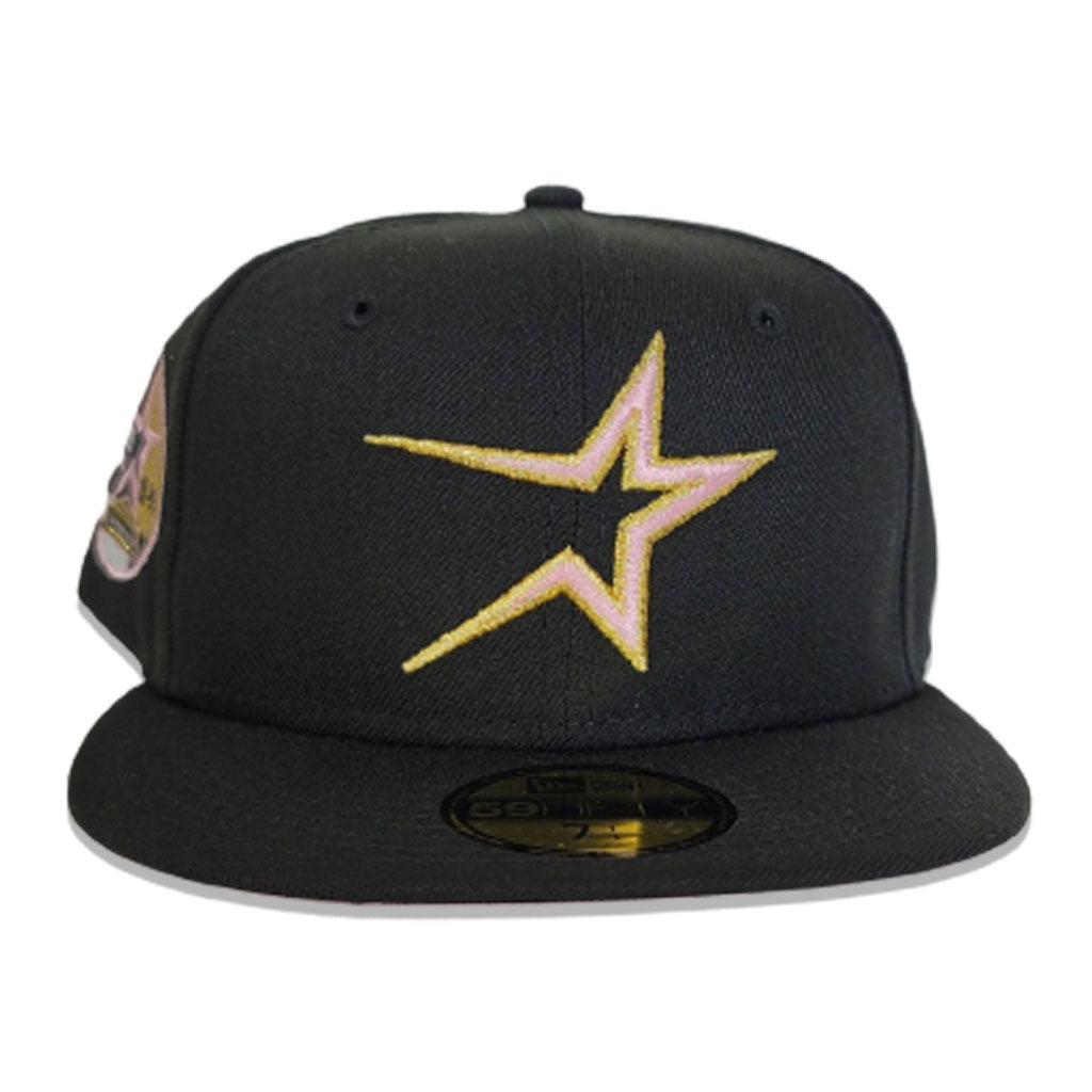 EXCLUSIVE NEW ERA 59FIFTY MLB HOUSTON ASTROS 35 YEARS BLACK CORD