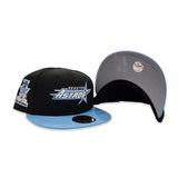 Black Houston Astros Sky Blue Visor Gray Bottom 35th Great Years Side Patch New Era 9Fifty Snapback