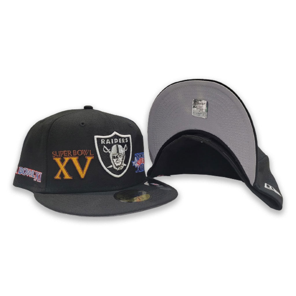 Las Vegas Raiders Men's New Era 59Fifty Cap Size 7 3/8