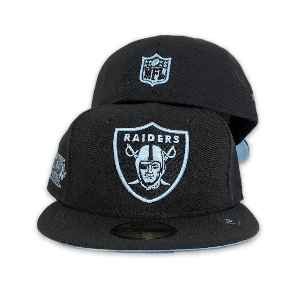 Las Vegas Raiders Fitted New Era 59FIFTY Starry Black Cap Hat