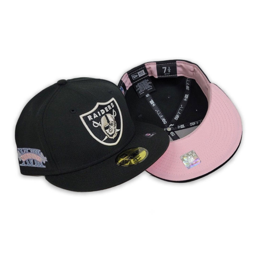 Las Vegas Raiders Pop Sweat Fitted (Black/Pink) – West Wear