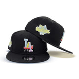 Black Los Angeles Dodgers Gray Bottom 1988 World Series Side Patch Color Pack New Era 9Fifty Snapback