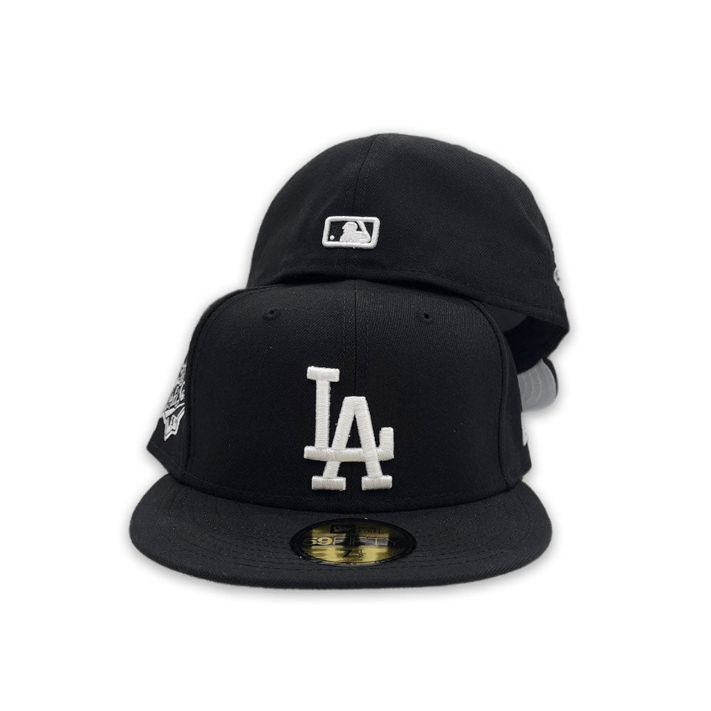 Los Angeles Dodgers New Era All Black With 1988 World Series Patch