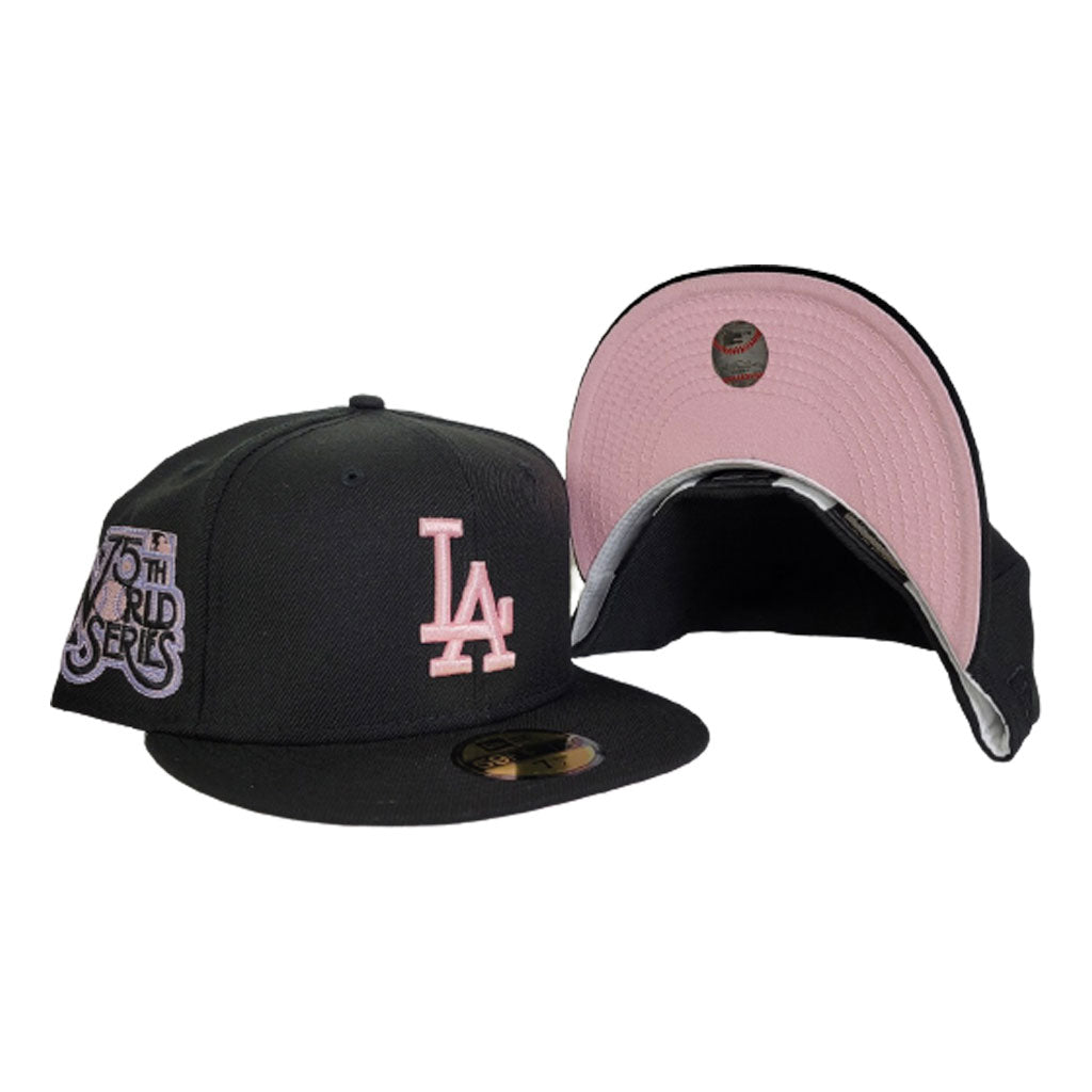 #1 Black Pink Dodgers Jersey