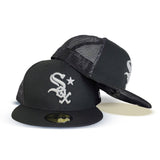 Black Mesh Chicago White Sox New Era 59FIFTY Fitted