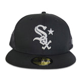 Black Mesh Chicago White Sox New Era 59FIFTY Fitted