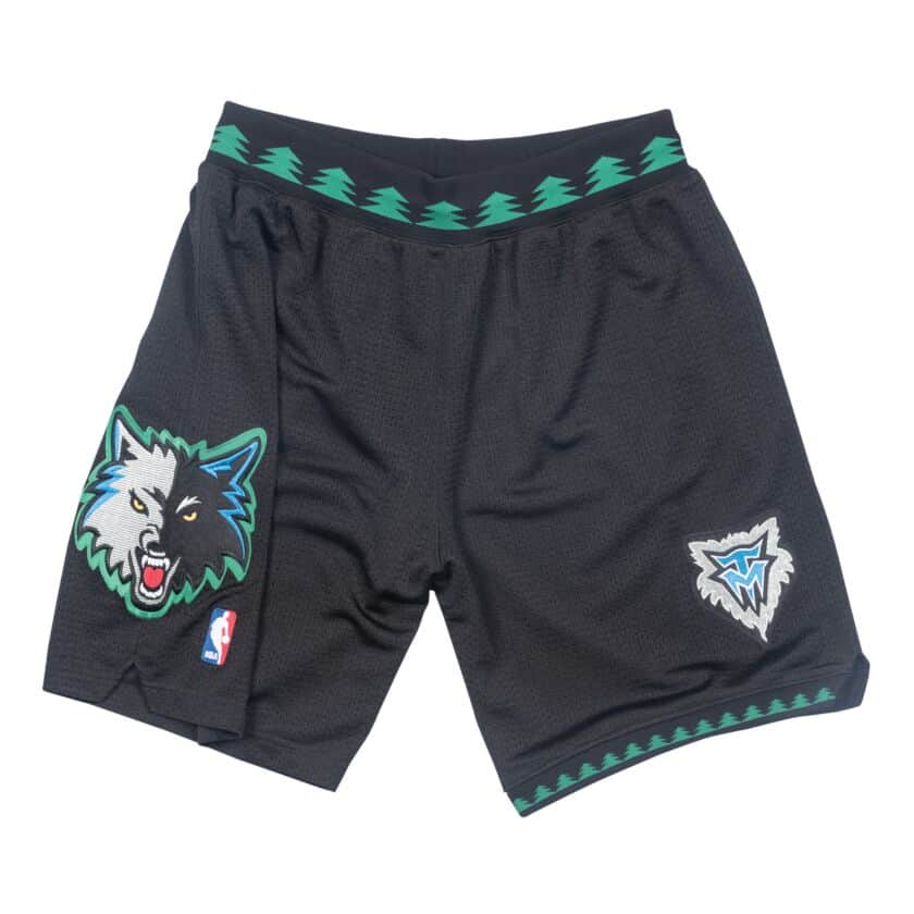 Short Basketball Timberwolves Homme - Pantalon Sport Respirant Élastique Séchage Rapide Avec Poches, Style NBA