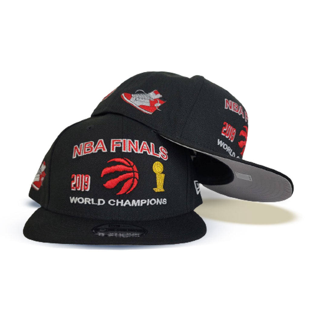 Black NBA Finals 2019 World Champions Toronto Raptors New Era
